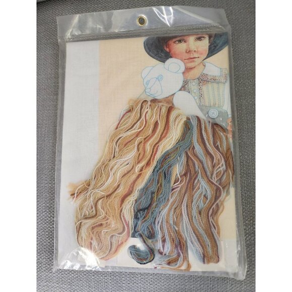 Vtg 1979 Jimmy By Jan Hagar Needle Treasures Cross Stitch Kit Sealed - Picture 2 of 2